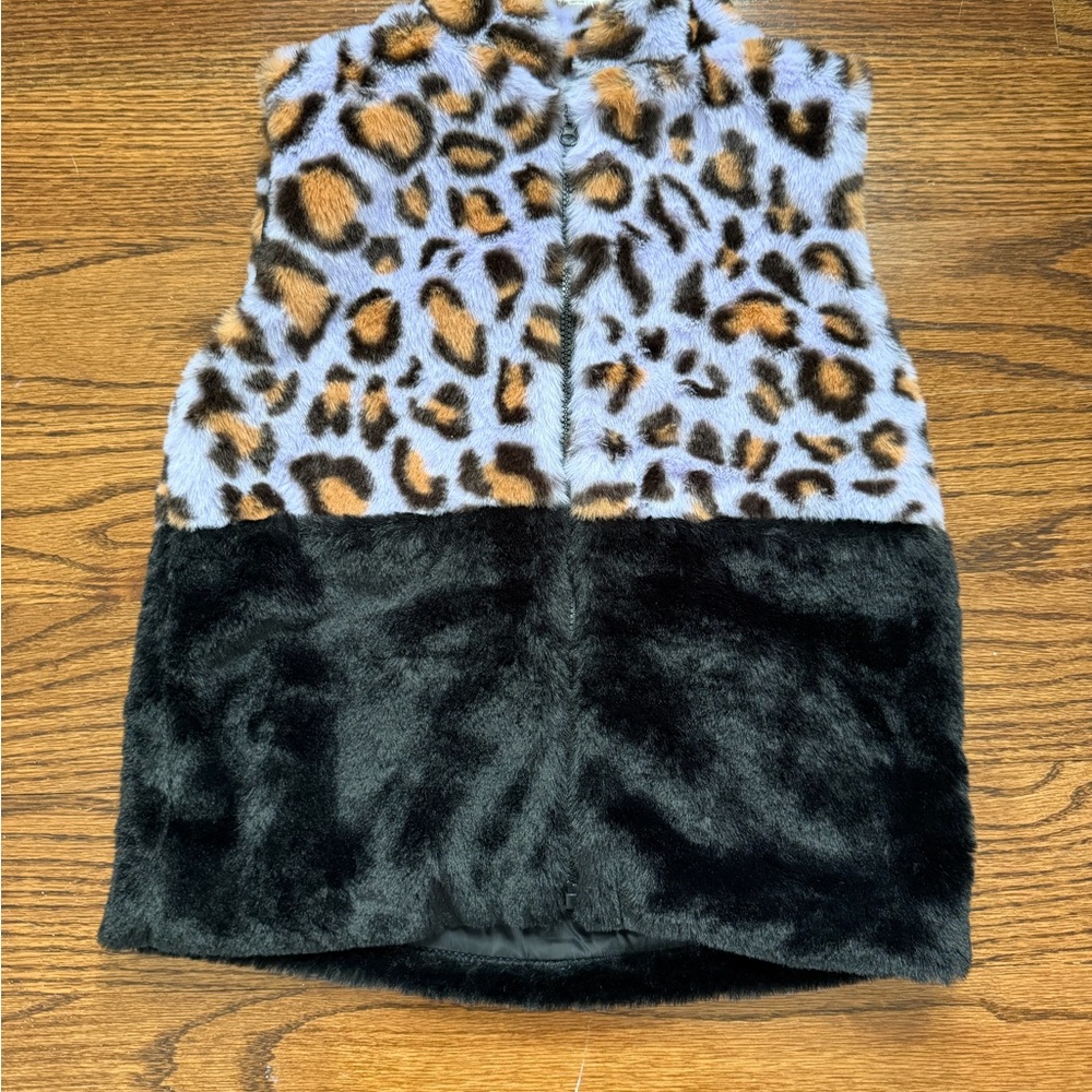 Soft fuzzy vest